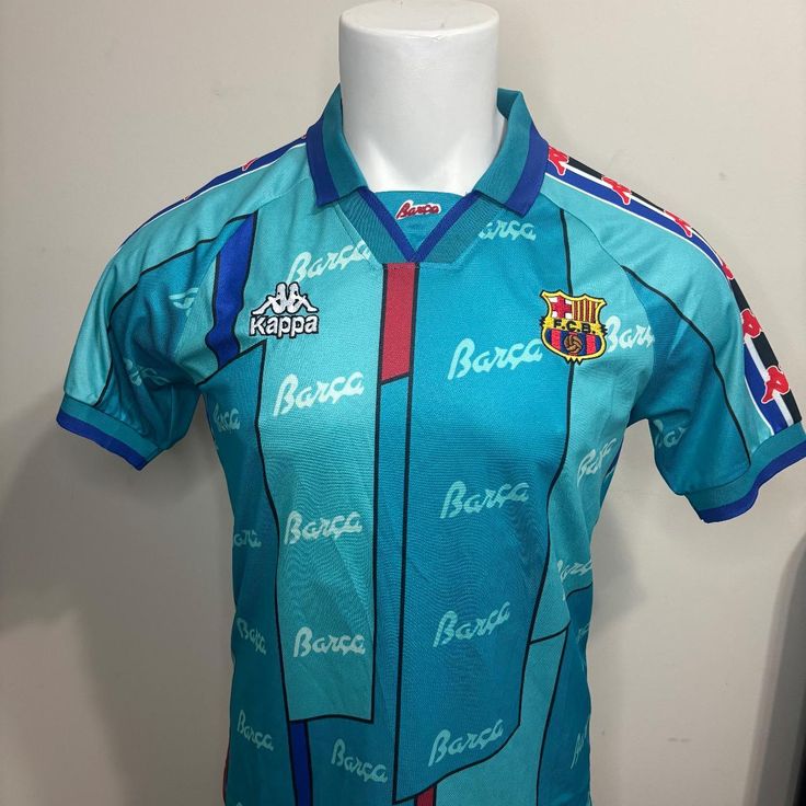 Barcelona 1996/97 Away Retro
