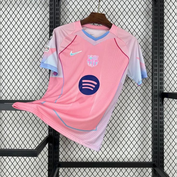 Camiseta del Barcelona rosa